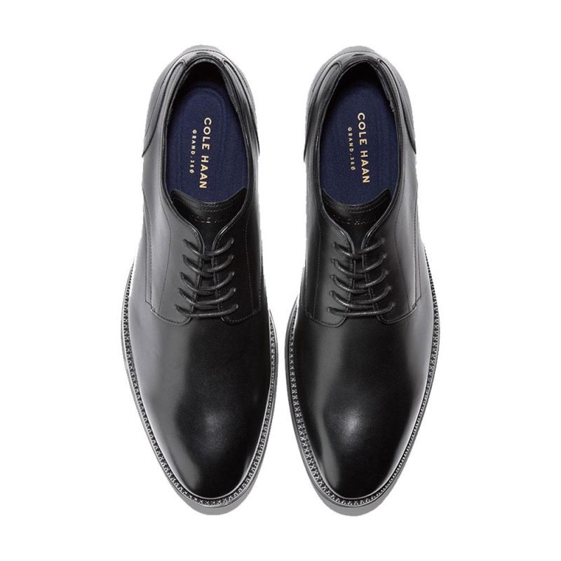 Lewis PLAIN TOE COLE HAAN BLACK 2