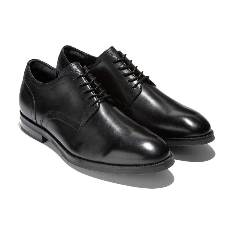 Lewis PLAIN TOE COLE HAAN BLACK 3